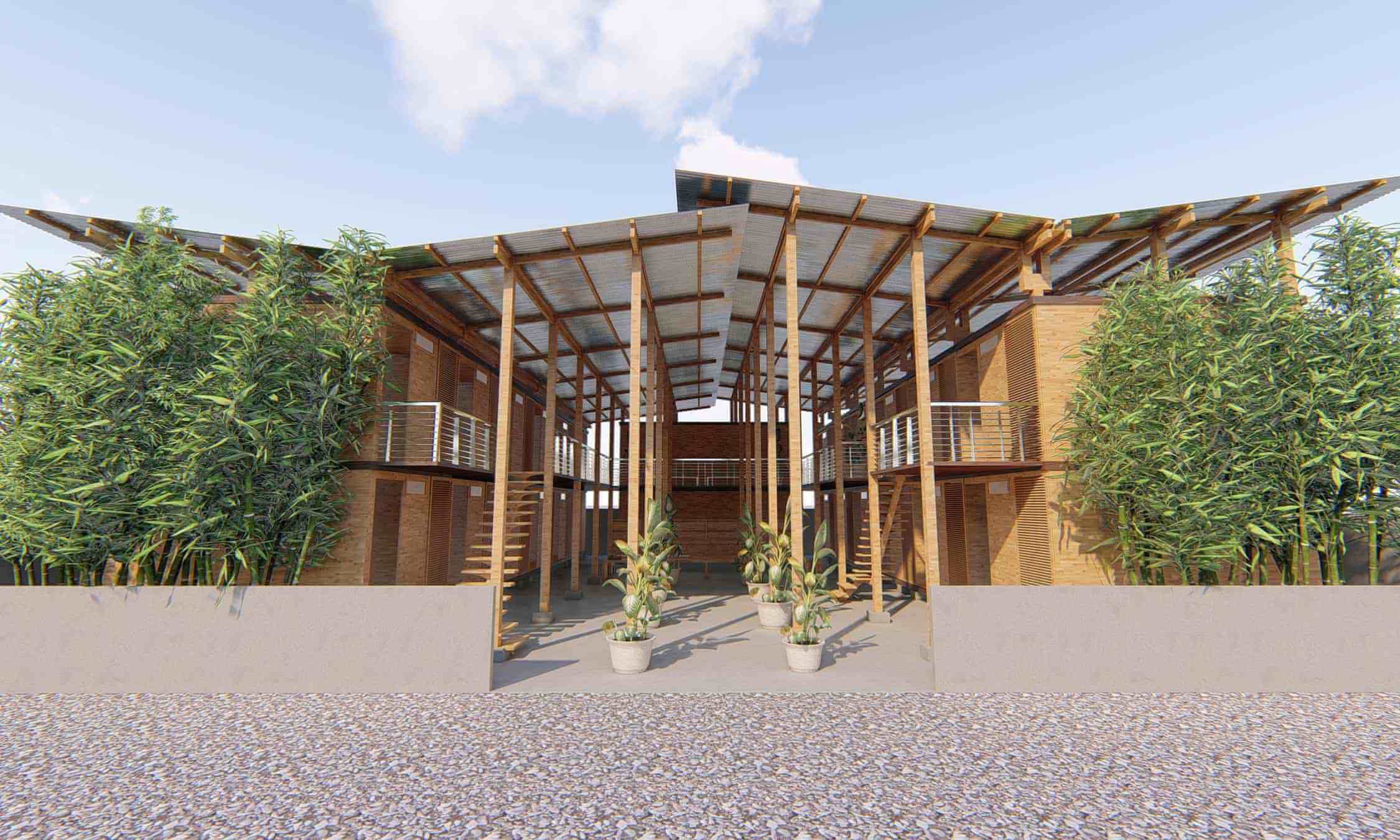 Low Cost Bamboo House Design By Filipino Wins International Top Prize